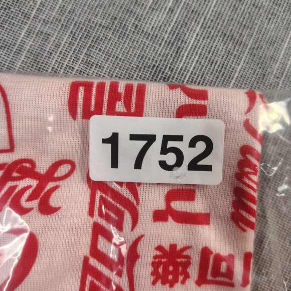 Coca Cola Shirt Recycled Bottle Tank Top All Over Print Multi Language Womens - Picture 7 of 7